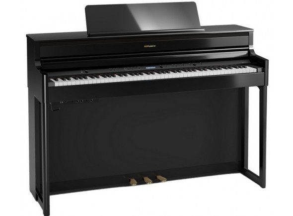 Roland HP704 PE Preto Polido Piano Premium